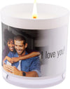 Customizable Candle for Gifting  |  9 Oz. White Jar (Photo)
