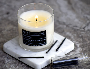 Lavender Fields | Luxury Scented Candle | 6 Oz. with Black Lid