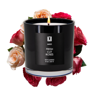 Fresh Cut Roses | Luxury Scented Candle | 9 Oz. Jar