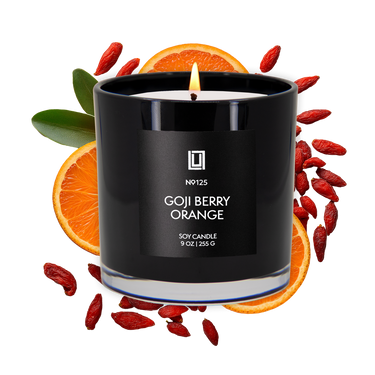 Goji Berry & Tarocco Orange | Luxury Scented Candle | 9 Oz. Jar