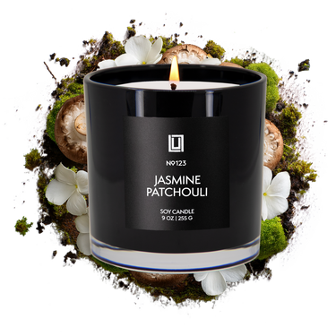 Jasmine Patchouli | Luxury Scented Candle | 9 Oz. Jar