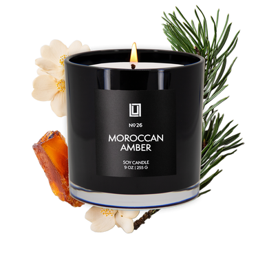 Moroccan Amber | Luxury Scented Candle | 9 Oz. Jar