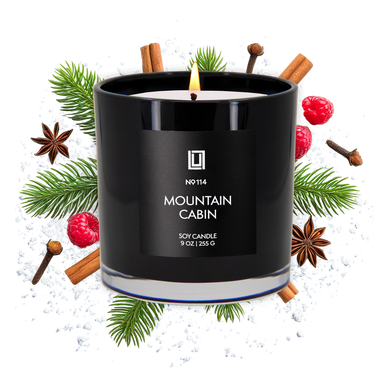 Mountain Cabin | Luxury Scented Candle | 9 Oz. Jar