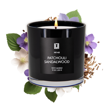 Patchouli Sandalwood | Luxury Scented Candle | 9 Oz. Jar