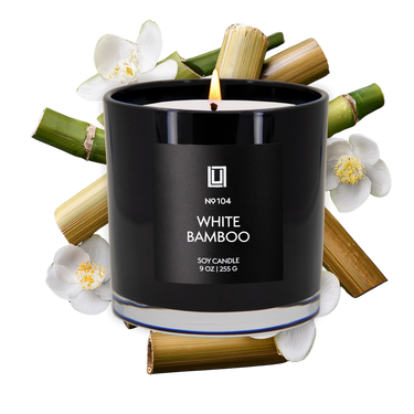 White Bamboo | Luxury Scented Candle | 9 Oz. Jar