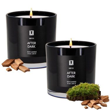 Mahogany Teak (After Dark)|  Luxury Scented Candle | 2Pack - 9 Oz. Jar