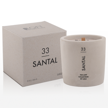 Santal  |  9 Oz. Cement Jar w/ Box  |  The Loft Collection