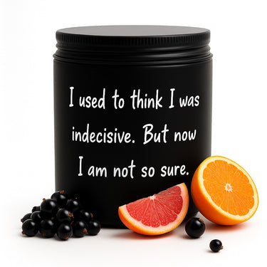 Blue Citrus | 8 Oz.  Mason Jar with Box | Funny Gift Candles