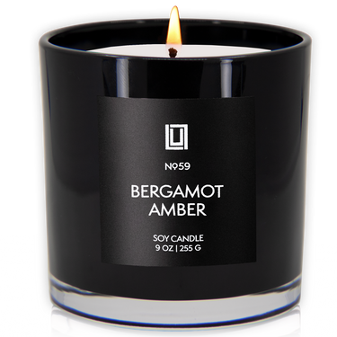 Bergamot Amber | Luxury Scented Candle | 9 Oz. Jar