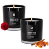 Amber, Rose & Sheer Musk |  2Pack - 9 Oz. Jar