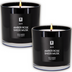 Amber, Rose & Sheer Musk |  2Pack - 9 Oz. Jar