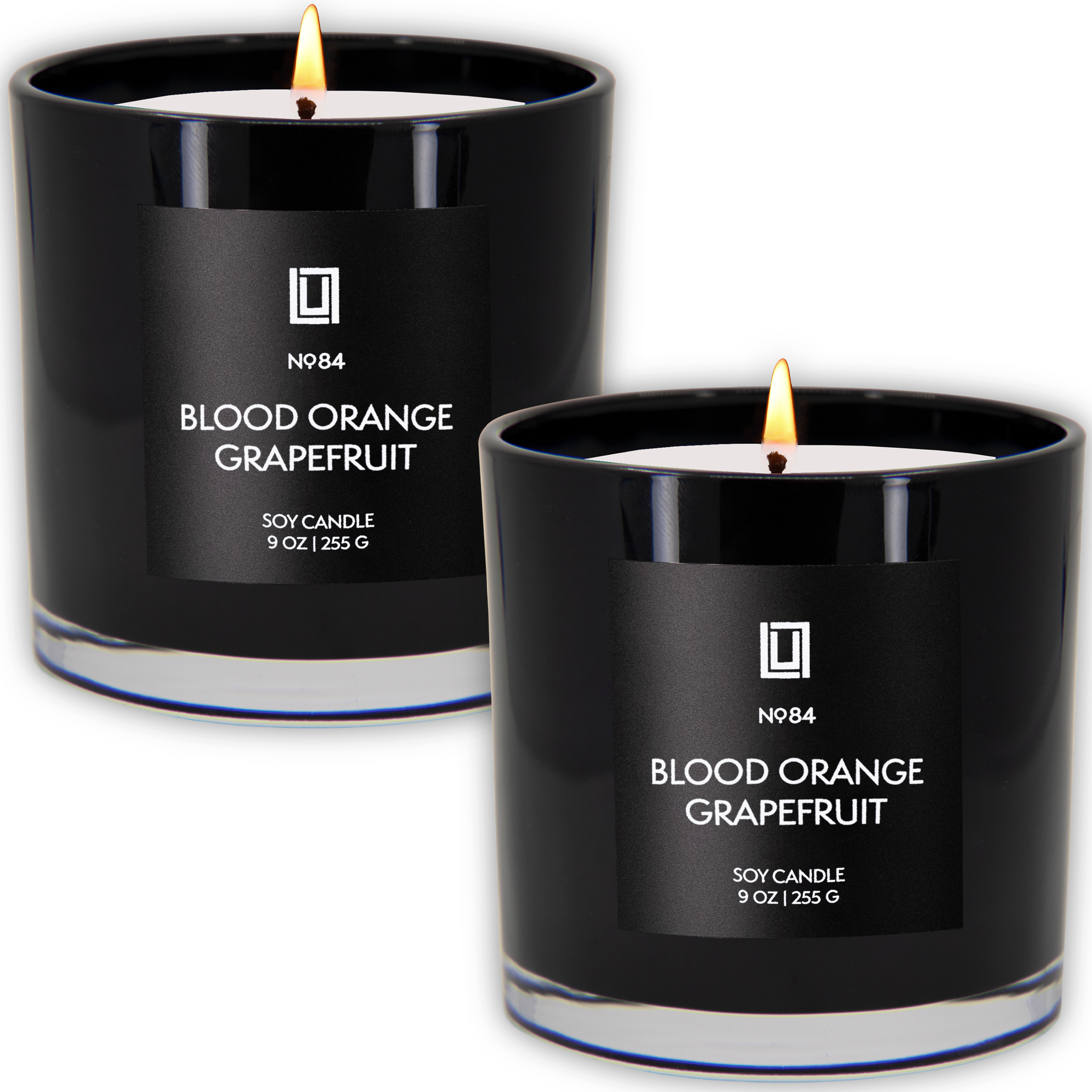 Blood Orange & Grapefruit | Luxury Scented Candle | 2Pack - 9 Oz Blood Orange & Grapefruit | Luxury Scented Candle | 2Pack - 9 Oz