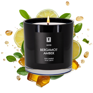 Bergamot & Amber  |  9 Oz. Jar