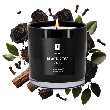 Black Rose & Oud  |  9 Oz. Jar