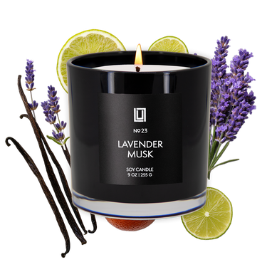 Lavender Musk | Luxury Scented Candle | 9 Oz. Jar