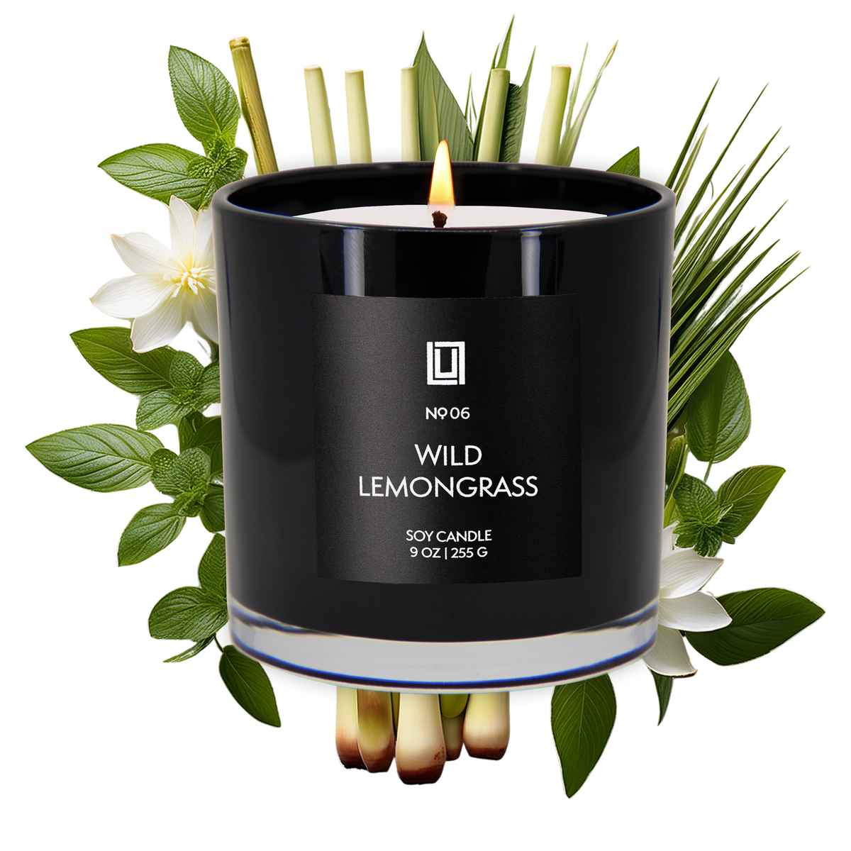 Wild Lemongrass | Luxury Scented Candle | 9 Oz. Jar – LULU CANDLES