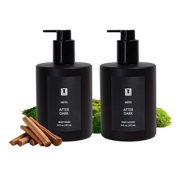 After Dark - Mahogany Teak | Revitalizing Body Wash & Nourishing Body Lotion | 16 Oz.