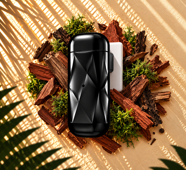 Lulu Candles Plug-In Scent Diffuser Machine - After Dark - Mahogany Teak | Up to 500 Sq. Ft.