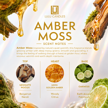 Amber Moss | Chromatic Garden Collection | 9 Oz. Jar