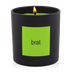 Brat Inspired Candle | Smells Like Green Apples & Jasmine | 9 Oz. Jar w/ Green Wax | Limited Edition