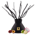 No. 75 Calypso | Passionfruit, Guava, Dragon Fruit | Luxury Reed Diffuser Set | 10 FL Oz. Capacity Matte Black Glass with 1 (4.2 Oz.) Diffuser Oil