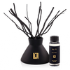 No. 75 Calypso | Passionfruit, Guava, Dragon Fruit | Luxury Reed Diffuser Set | 10 FL Oz. Capacity Matte Black Glass with 1 (4.2 Oz.) Diffuser Oil