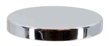 Standard Metal Candle Lid – 9 oz | Silver