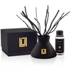No. 6 Coco | Coconut Water, Tonka, Jasmine | Luxury Reed Diffuser Set | 10 FL Oz. Capacity Matte Black Glass with 1 (4.2 Oz.) Diffuser Oil