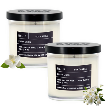 Fresh Linen |  2Pack - 6 Oz. Jar