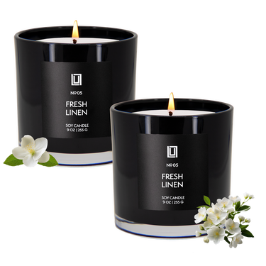 Fresh Linen |  2Pack - 9 Oz. Jar