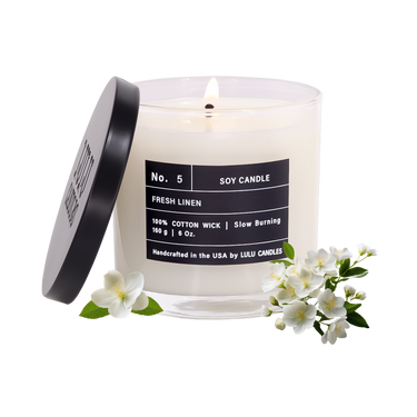 Fresh Linen | 6 Oz. with Black Lid