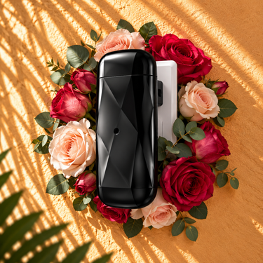 Lulu Candles Plug-In Scent Diffuser Machine - Fresh Cut Roses | Up to 500 Sq. Ft.