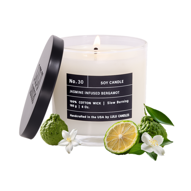 Jasmine Infused Bergamot | 6 Oz. with Black Lid