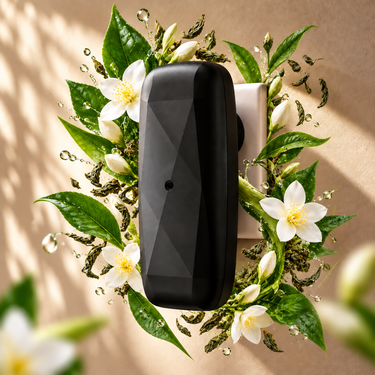 Lulu Candles Plug-In Scent Diffuser Machine - White Jasmine & Green Tea | Up to 500 Sq. Ft.