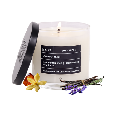 Lavender Musk |  6 Oz. with Black Lid