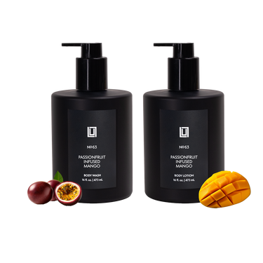 Passionfruit infused Mango | Revitalizing Body Wash & Nourishing Body Lotion | 16 Oz.