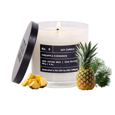 Pineapple Evergreen | 6 Oz. with Black Lid