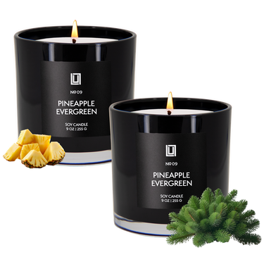 Pineapple Evergreen |  2Pack - 9 Oz. Jar