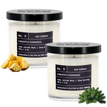 Pineapple Evergreen |  2Pack - 6 Oz. Jar