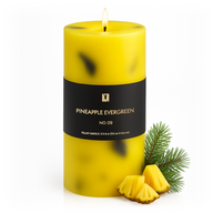Pineapple Evergreen | 3 x 6 Pillar