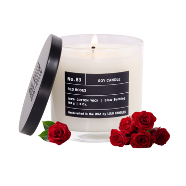 Red Roses | 6 Oz. with Black Lid