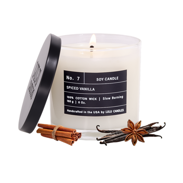 Spiced Vanilla | 6 Oz. with Black Lid
