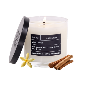 Vanilla Oak | 6 Oz. with Black Lid