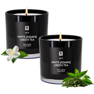 White Jasmine & Green Tea |  2Pack - 9 Oz. Jar