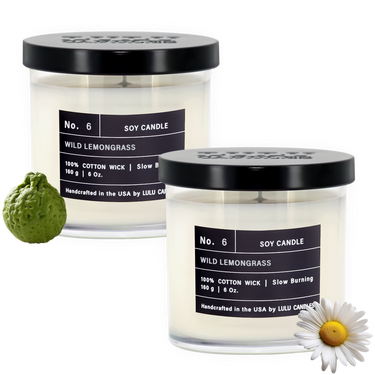 Wild Lemongrass |  2Pack - 6 Oz. Jar