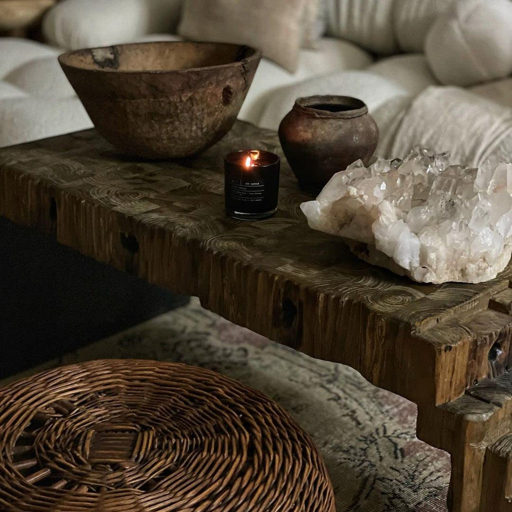 Scented Soy Jar Candle Jasmine, Oud & Sandalwood 9 Oz. Jar LULU